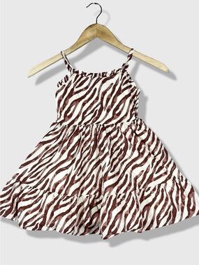Janie & Jack Zebra Print Kids Dress